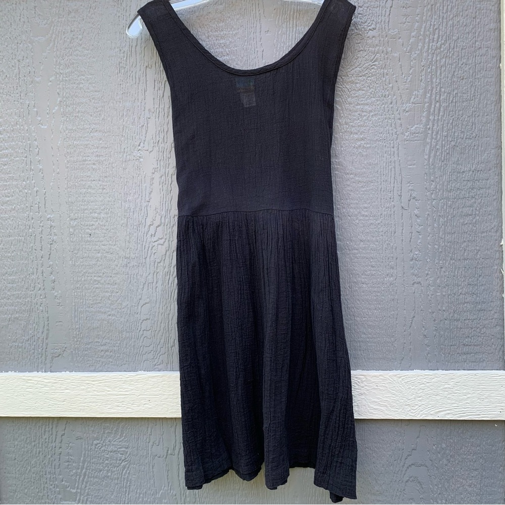 LE COVE gauze swim cover up or sundress tank style top flowy skirt beach summer